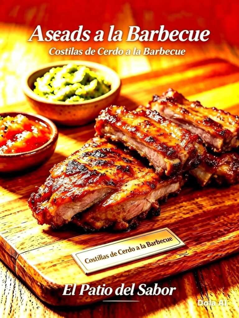 COSTILLAS DE CERDO A LA BBQ
