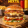 HAMBURGUESA MIXTA
