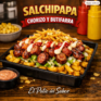 SALCHIPAPA CHORIZO Y BUTIFARRA
